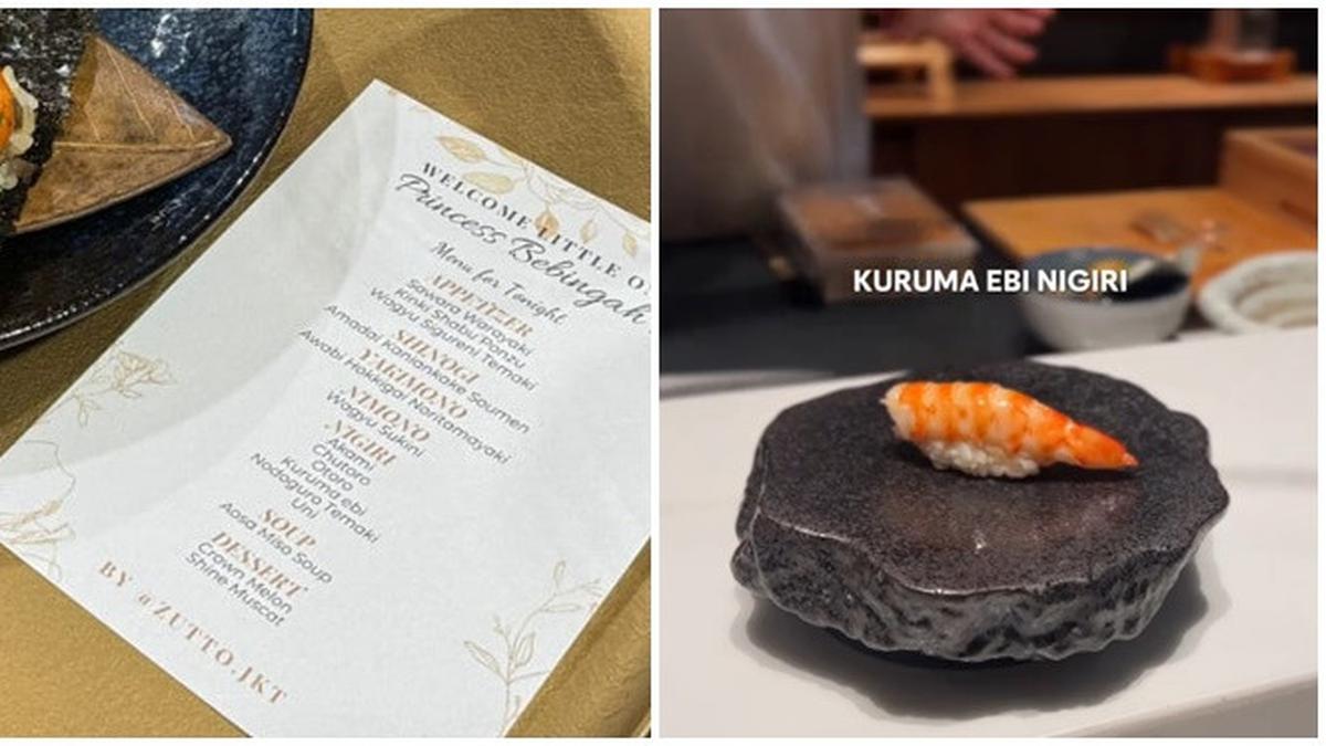 6 Potret Menu Omakase Erina Gudono, Ada yang Harganya Capai Rp 3 Juta Berita Viral Hari Ini Sabtu 19 Oktober 2024