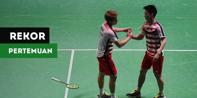 VIDEO: Rekor Pertemuan antara Kevin / Marcus Vs Boe / Mogensen