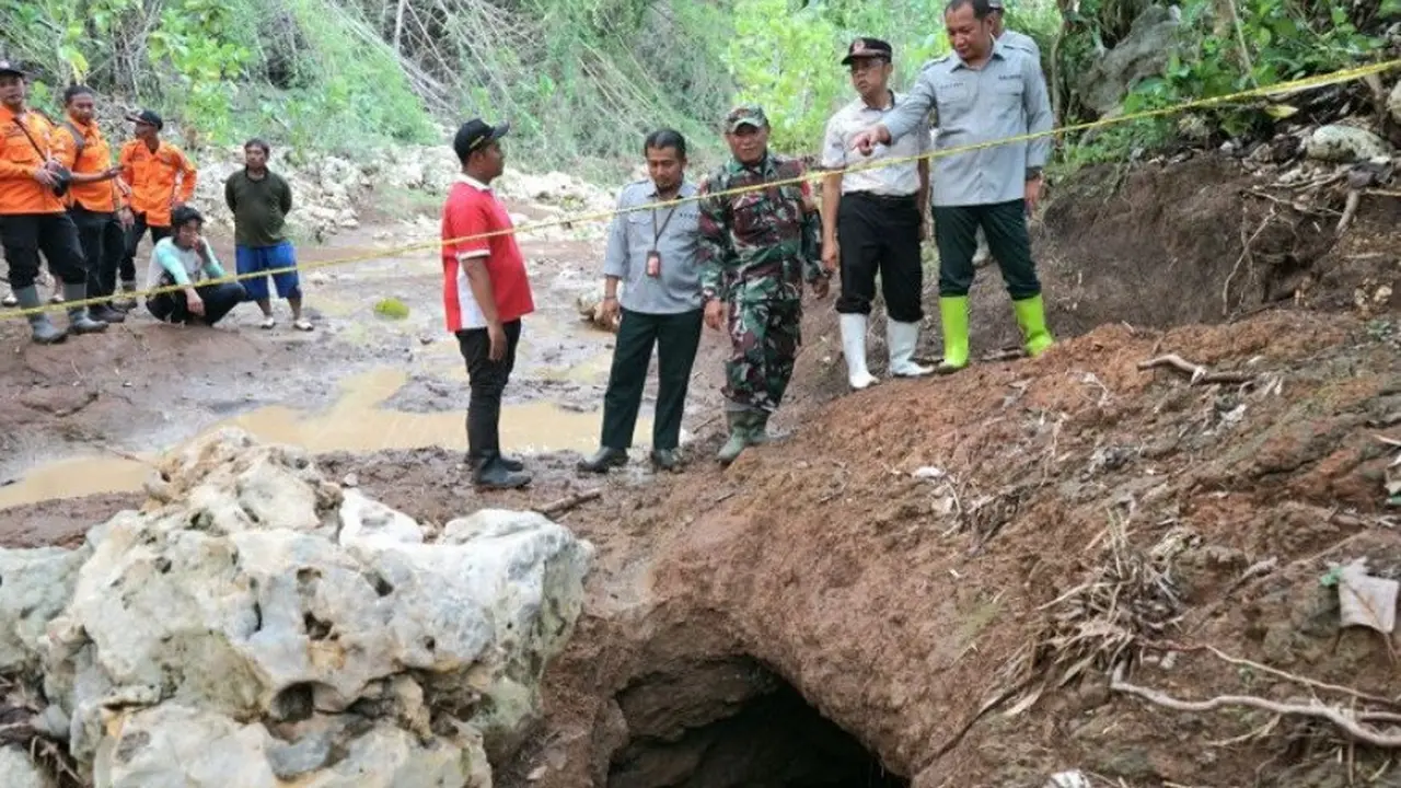 Lubang penyedot air sungai
