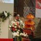 Menteri Dalam Negeri (Mendagri) Muhammad Tito Karnavian meresmikan Renovasi Gereja Kristen Indonesia (GKI) Bintaro, Jakarta pada Minggu (22/5/2022) Siang. (Foto: Liputan6/Delvira H)