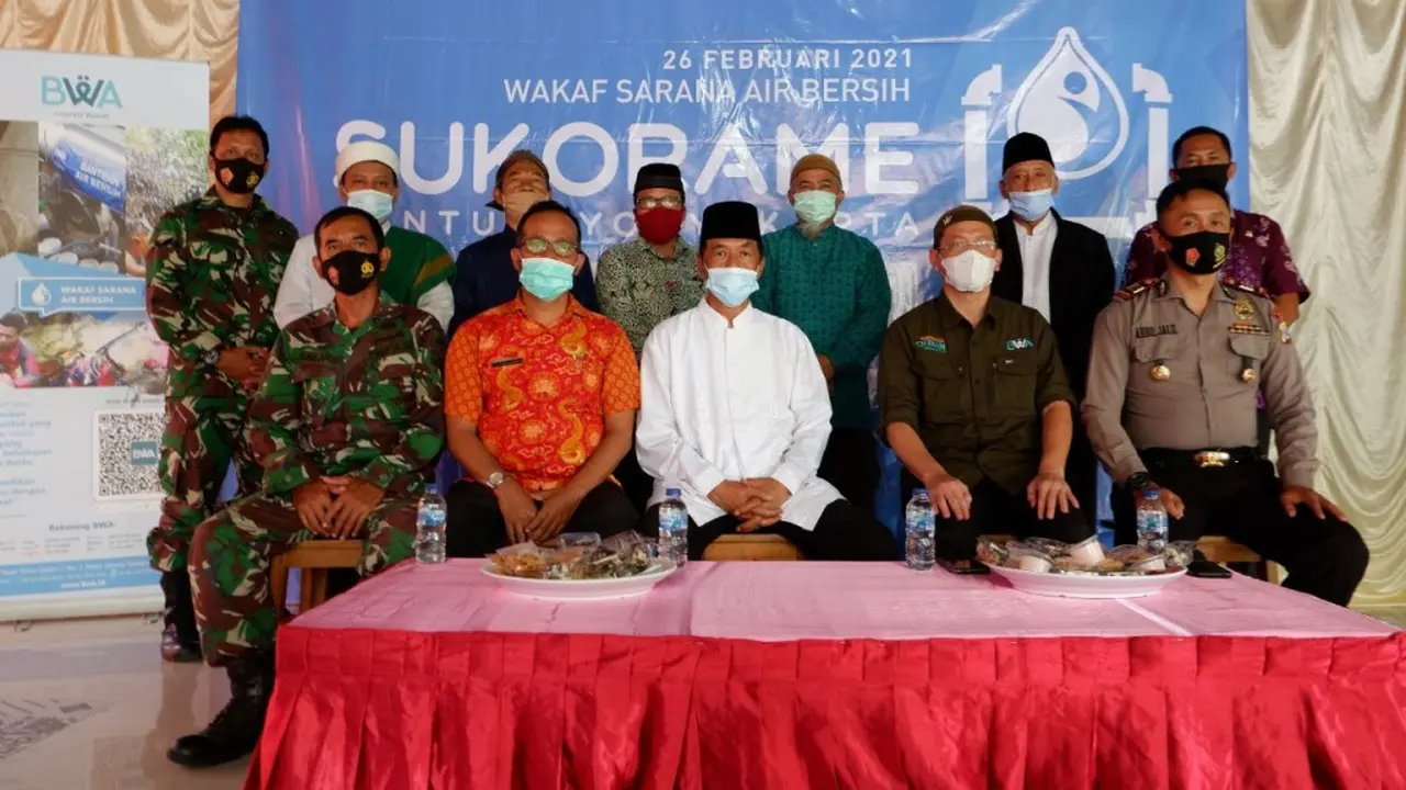 Sambut Hari Air Sedunia, BWA Resmikan Wakaf Sarana Air Bersih Sukorame