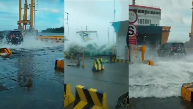 BMKG Rilis Waspada Gelombang Ekstrem, Pelayaran Lampung Terancam