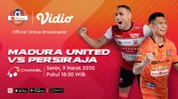 Saksikan Live Streaming Shopee Liga 1 2020 Antara Madura United VS Persiraja Hanya di Vidio