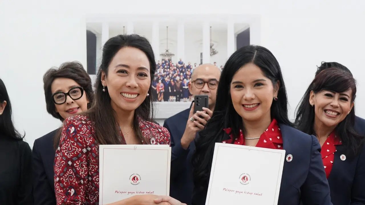 Annisa Pohan Yudhoyono resmi dilantik sebagai Ketua Umum Yayasan Jantung Indonesia (YJI) untuk periode 2024-2029.