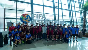 Baru Mendarat di Jakarta, Timnas Vietnam Langsung ke Bandung Untuk FIFA ASEAN Cup 2026