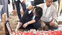 Pemakaman Rudy Wowor (Zulfa Ayu Sundari/Liputan6.com)