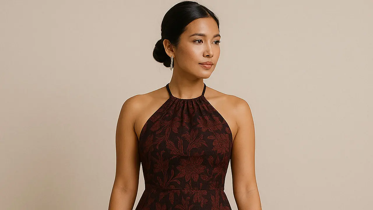 Model Gaun Panjang Batik Pesta (Foto: ChatGPT)