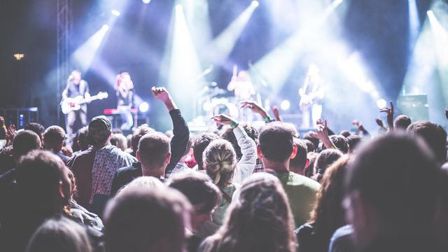 Ilustrasi konser, musik