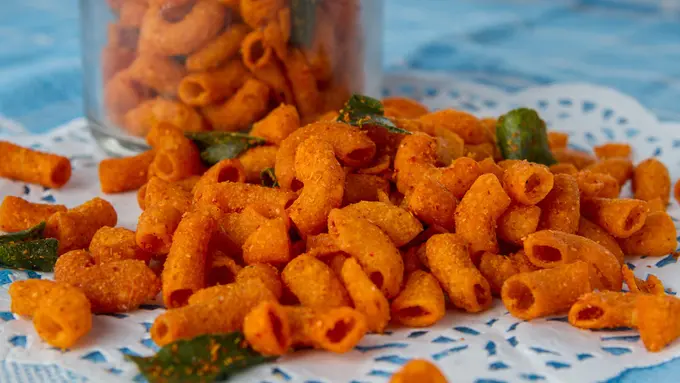 ilustrasi makaroni goreng