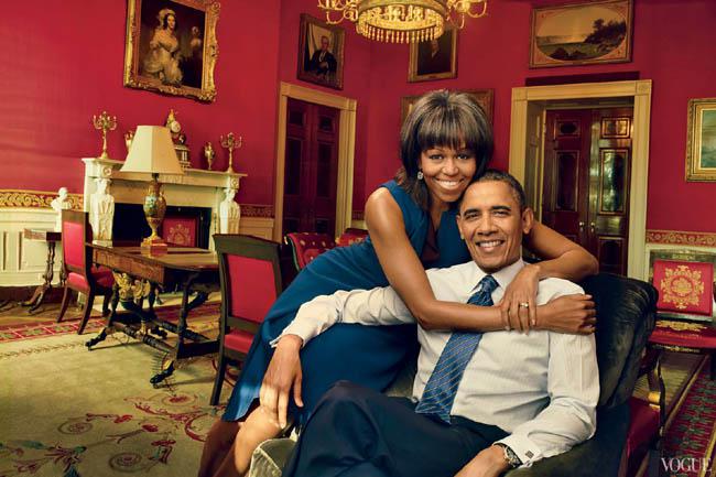 Barack Obama dan Michelle | Foto: beauty.ua/vogue