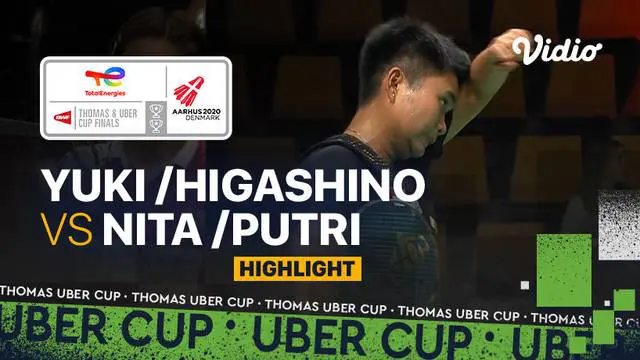 VIDEO: Wakil Indonesia, Nita/Putri Telan Kekalahan Melawan Jepang di Laga Keempat Piala Uber 2020