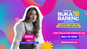 KapanLagi Buka Bareng (KLBB) Festival 2026 diramaikan Raisa.