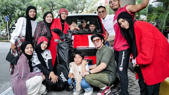 Ultah Geni Faruk (Instagram/attahalilintar)