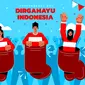 Ilustrasi 17 Agustus, hari kemerdekaan Indonesia. (Photo Copyright by Freepik)