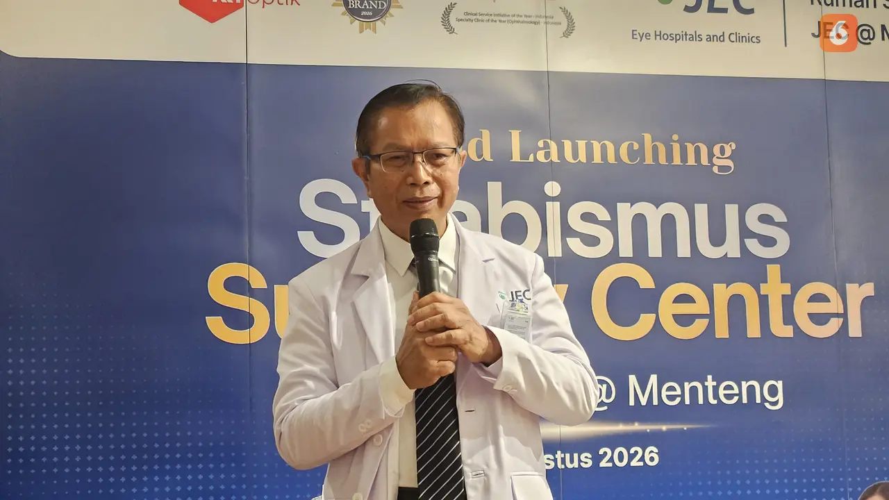 Dokter Spesialis Mata Konsultan Pediatric Ophthalmology & Strabismus sekaligus Ketua Layanan Pediatric Ophthalmology & Strabismus JEC Eye Hospitals and Clinics, Dr. Gusti G. Suardana, SpM(K) (Foto: Aditya Eka Prawira/Liputan6.com)