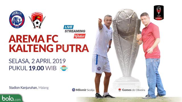 Arema FC Vs Kalteng Putra