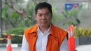 Ekpsresi pengacara Alfin Suherman selaku penyuap Aspidum Kejati DKI Jakarta Agus Winoto saat tiba di Gedung KPK, Jakarta, Kamis (4/7/2019). Alfin Suherman diperiksa sebagai tersangka terkait suap penangan perkara penipuan Sendy Perico. (merdeka.com/Dwi Narwoko)