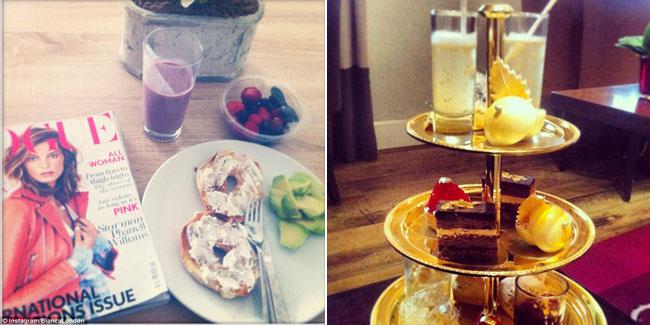 Contoh foto makanan di Instagram | Foto: dailymail.co.uk