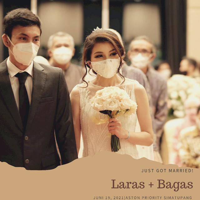 6 Potret Irshadi Bagas 'Heart Series' dan Laras dari Pacaran hingga Setelah Menikah