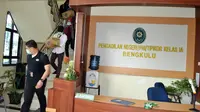 KPK menangkap hakim, jaksa hingga Gubernur dan istri dalam  OTT di Bengkulu sepanjang tahun 2017  (Liputan6.com/Yuliardi Hardjo)