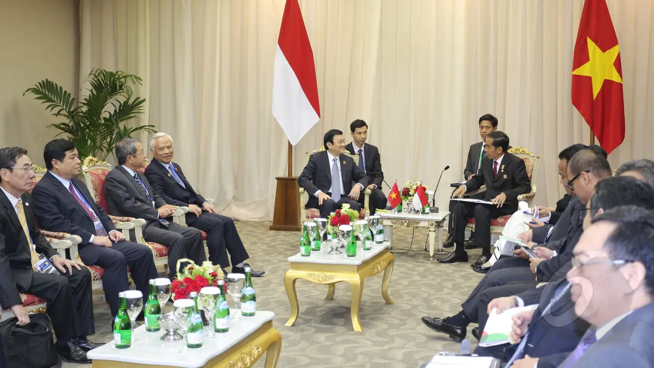 Bahas Batas Laut, PM Vietnam Temui Presiden Joko Widodo