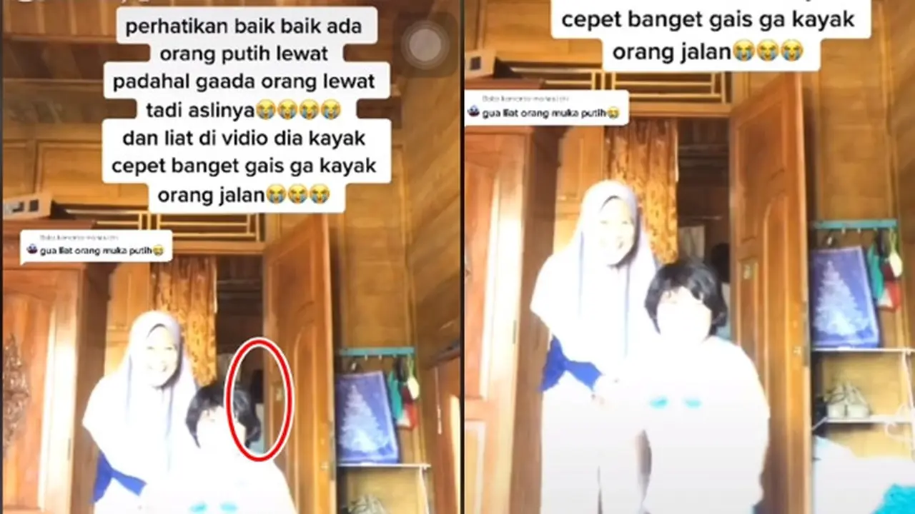 Asyik Bikin Video, Penampakan di Belakang Wanita Ini Terlihat Nyata dan Bikin Merinding
