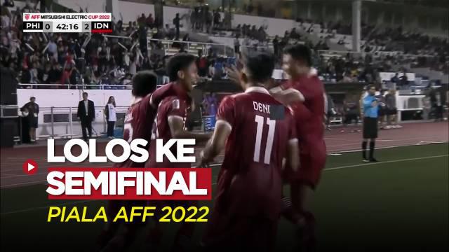 Berita Video, Highlights Piala AFF 2022 antara Indonesia Vs Filipina pada Senin (2/1/2023)
