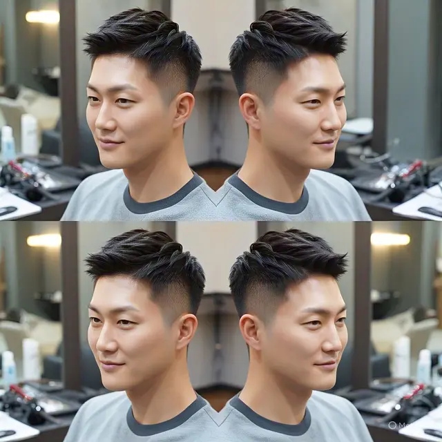Model Rambut Belakang Pria Korea