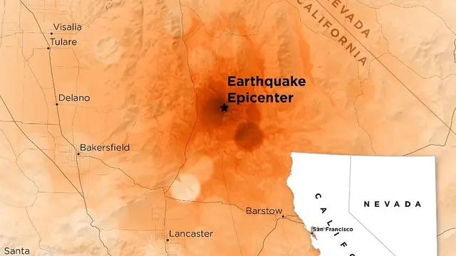 Gempa California