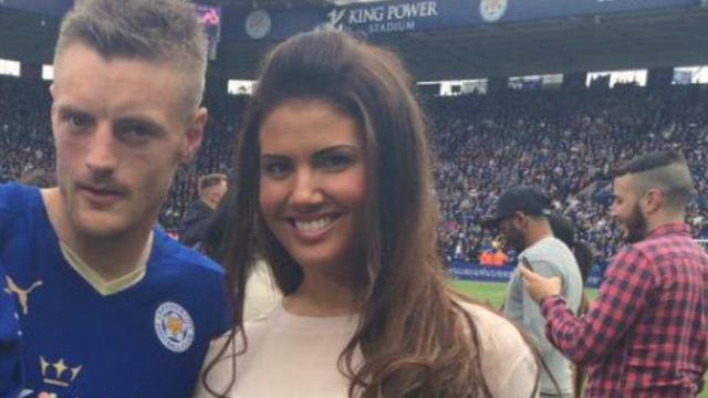 Jamie Vardy dan Rebekah Nicholson (Liputan6.com)