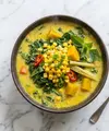 Resep Sayur Ganemo Khas Manado dengan Daun Melinjo dan Jagung/AI Generated