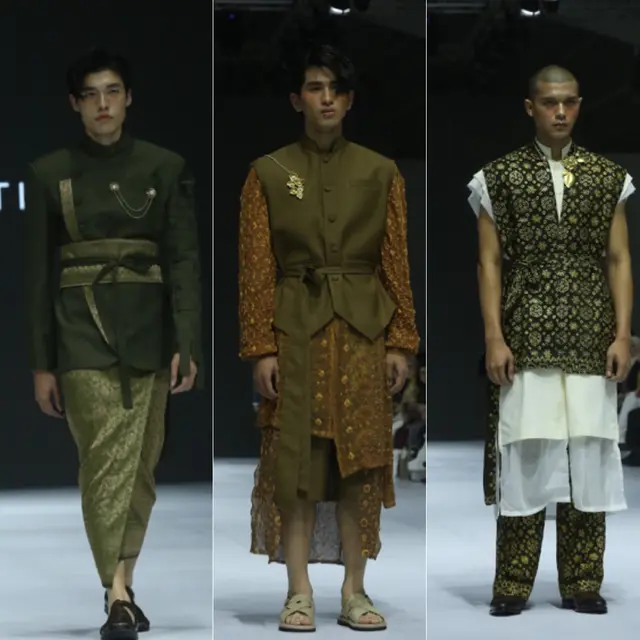 Temma Prasetio di JFW 2025. [Adrian/Fimela]