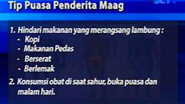 Penderita Maag Aman Berpuasa News Liputan6 Com