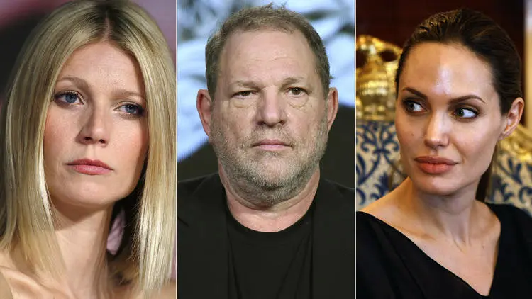 Angelina Jolie-Gwyneth Paltrow mengaku dilecehkan Harvey Weinstein. (Sumber Foto: Associated Press photos/Chicago Tribune)