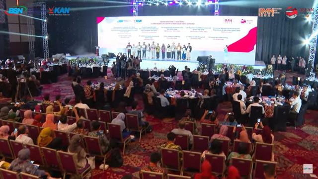 Acara Temu Nasional Standardisasi dan Penilaian Kesesuaian, sebagai rangkaian kegiatan Festival Infrastruktur Mutu Nasional Tahun 2023, Rabu (15/6/2023). (Dok Kemenko Perekonomian)