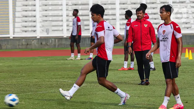 Jelang Tiga Laga Uji Coba Internasional dan Piala Asia U-20 2025, Timnas Indonesia U-20 Gelar Latihan Terbuka
