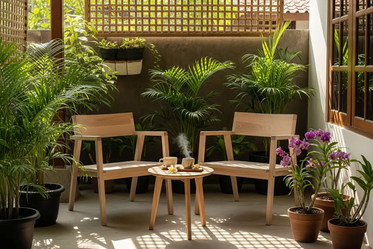 9 Ide 'Healing Spot' di Teras Kecil Belakang Rumah, Menciptakan Oasis Pribadi