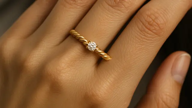 Model Cincin Belah Rotan 3 Gram di 2025/Gambar via AI