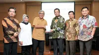 Wakil Ketua MPR Mahyudin menjadi pembicara kunci pada acara "Bicara Buku Bersama Wakil Rakyat" yang diselenggarakan Perpustakaan MPR.