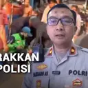 Dramatis! Begal di Ciputat Nekat Tabrak Polisi saat Disergap