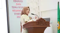 Kepala Eksekutif Pengawas Perilaku Pelaku Usaha Jasa Keuangan, Edukasi dan Pelindungan Konsumen OJK Friderica Widyasari Dewi (dok: Tira)