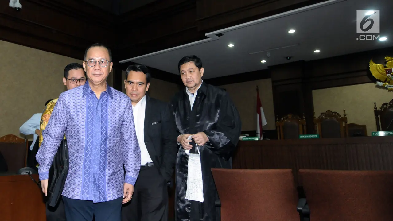Eksepsi Mantan Kepala BPPN Syafruddin Arsyad Ditolak