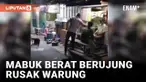 Diduga Mabuk, Seorang Pria Rusak Warung di Jatinegara