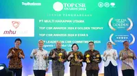 PT Multi Harapan Utama (MHU) dan MMS Group Indonesia (MMSGI) kembali dianugerahi penghargaan dalam ajang Top CSR Awards 2024. (Ist)