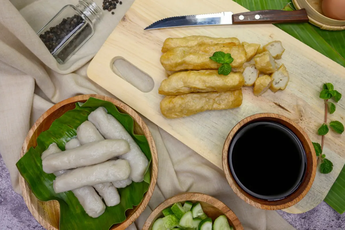 pempek kukus