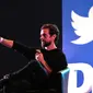 Jack Dorsey, Pemilik Twitter (AFP/Prakash Singh)