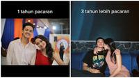 Potret Megan Domani dan Jeremie Moeremans. (Sumber: TikTok/@megandomanii)