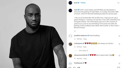 7 Fakta Menarik tentang Virgil Abloh, dari Anak Magang di Fendi hingga  Mendirikan Off-White dan