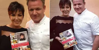 Kris Jenner tertangkap basah melakuan photoshop di sosial media. Bukan hanya bikin wajahnya keliatan mulus banget, bahkan wajah Gordan Ramsay pun terlihat lebih halus dari biasanya. (Daily Mirror)