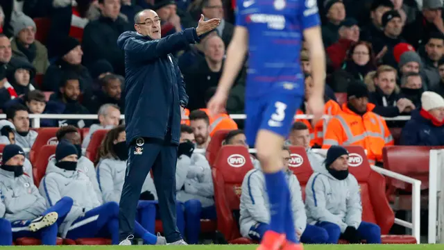 Gol Lacazette dan Koscielny Bawa Arsenal Taklukkan Chelsea